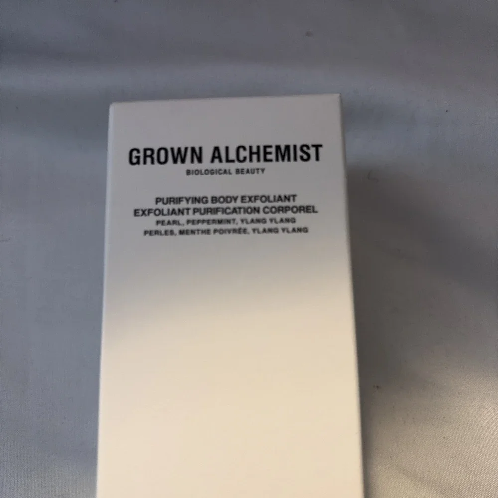 Grown Alchemist Purifying Body‎ Exfoliant Pearl Peppermint Ylang Ylang 170ml NIB